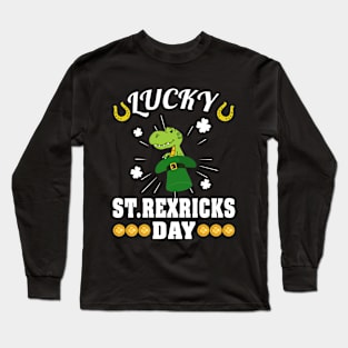 Lucky St.Rexricks Day T-Shirt Long Sleeve T-Shirt